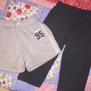 2T boys sweats Oshkosh shorts Circo pants